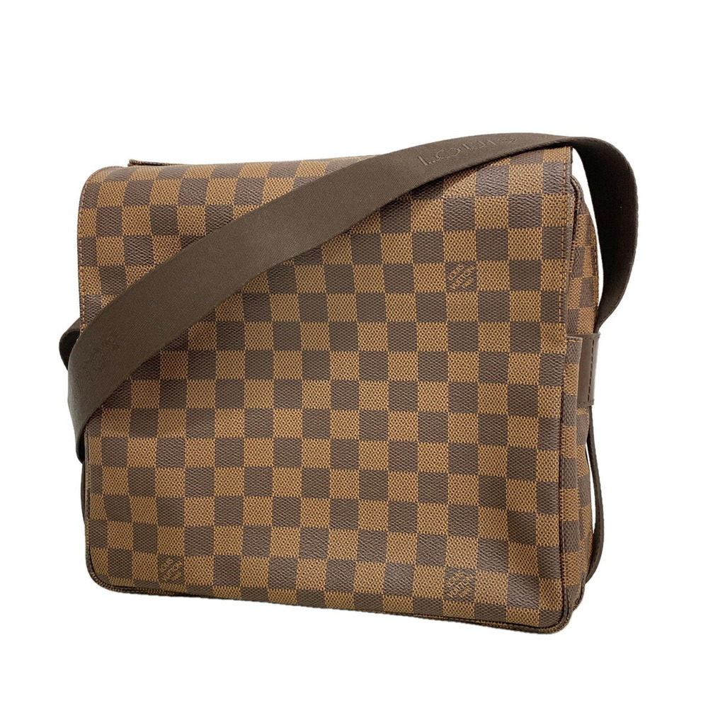 Louis Vuitton Damier Naviglio Shoulder Bag N45255 Ebene Women's